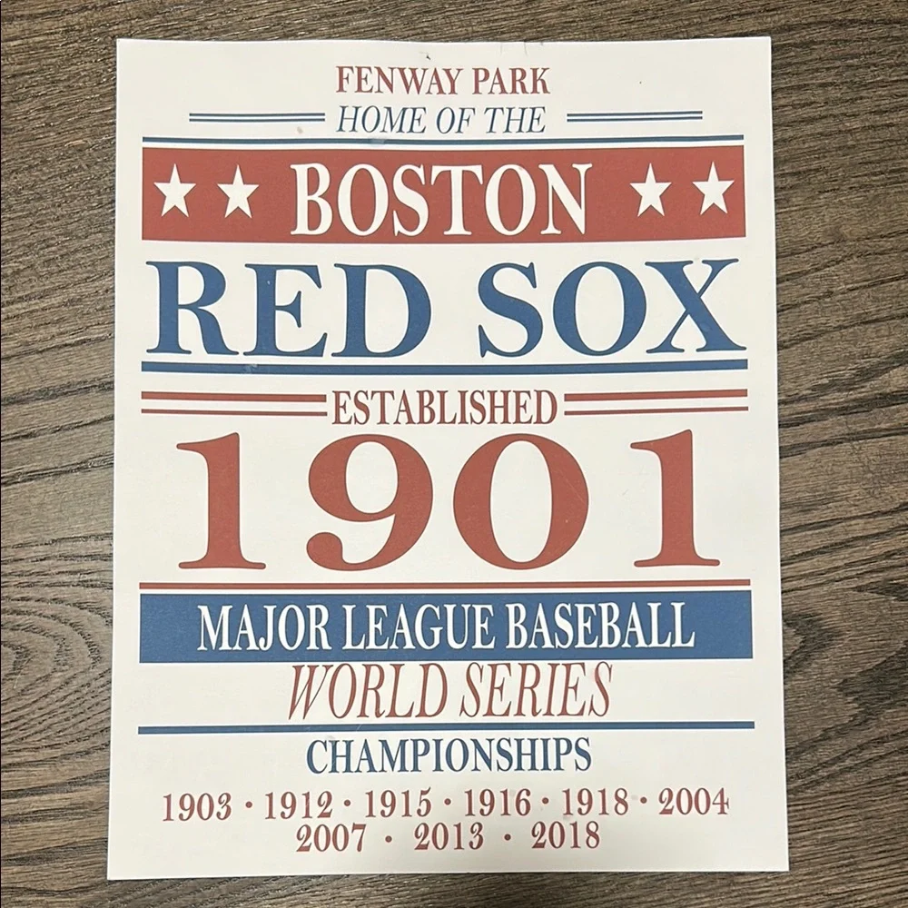 Boston Sports Team Wall Art - Picture 5 of 5